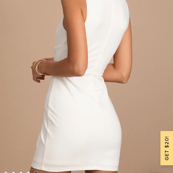 New Pink Lulu’s Celebrate You Mini Dress Large BodyCon Tight Stretchy Short - Picture 9 of 11